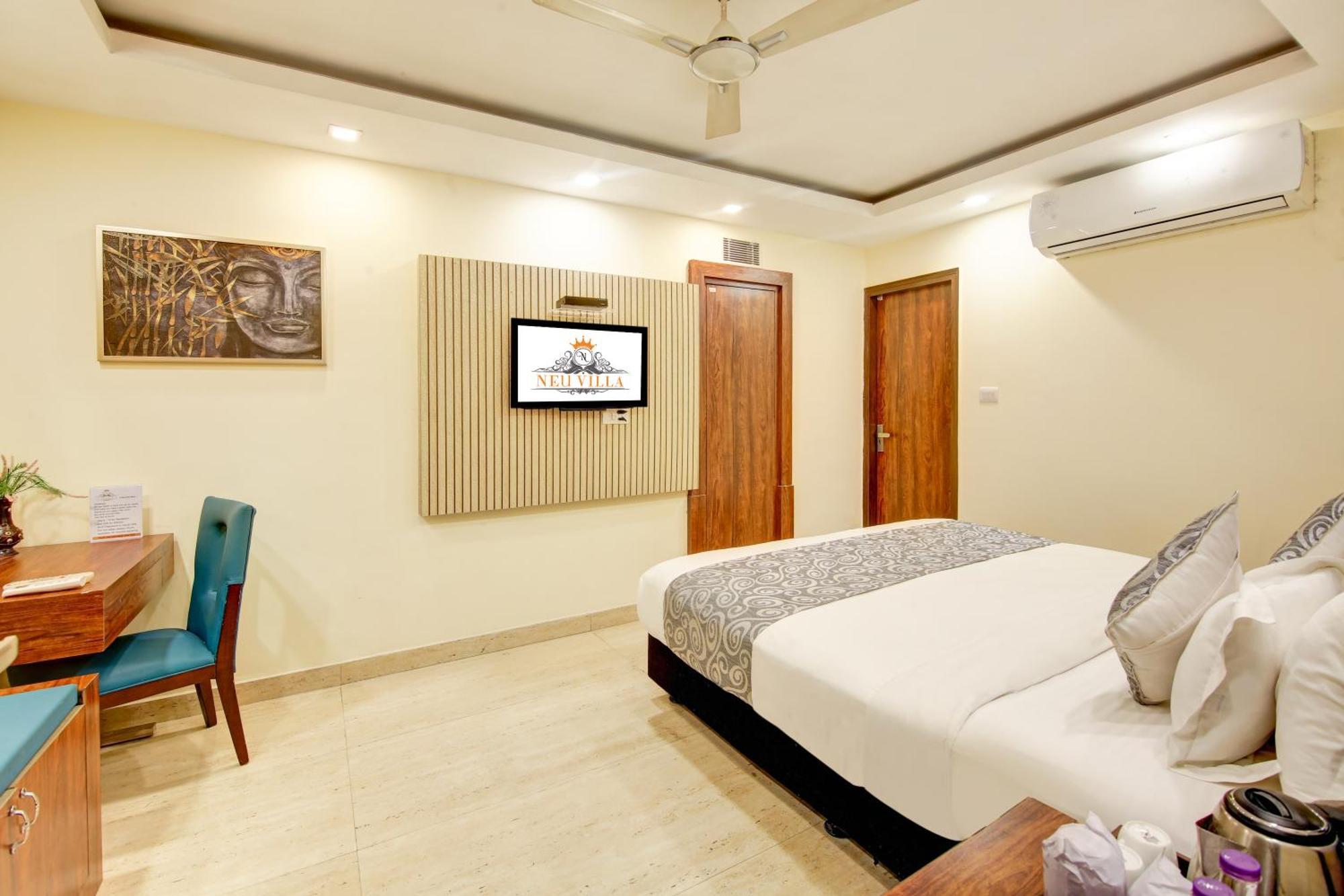 Hotel Neu Villa - Near Connaught Place & New Delhi Railway Station Ngoại thất bức ảnh